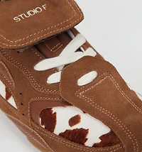 SPORTS SNEAKER ANIMAL AND SUEDE