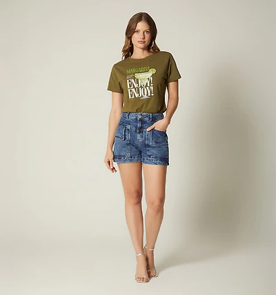 DAISY PRINTED T-SHIRT