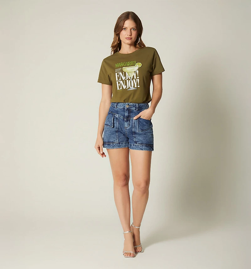 DAISY PRINTED T-SHIRT