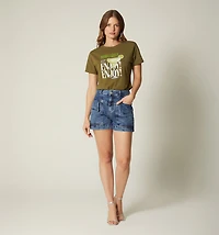 DAISY PRINTED T-SHIRT