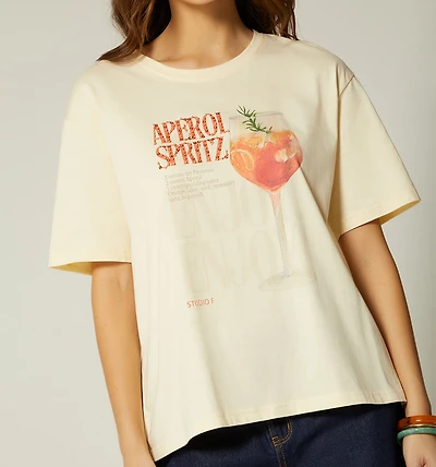APEROL PRINTED T-SHIRT