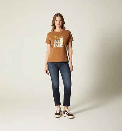 PINEAPPLE COLADA PRINTED T-SHIRT
