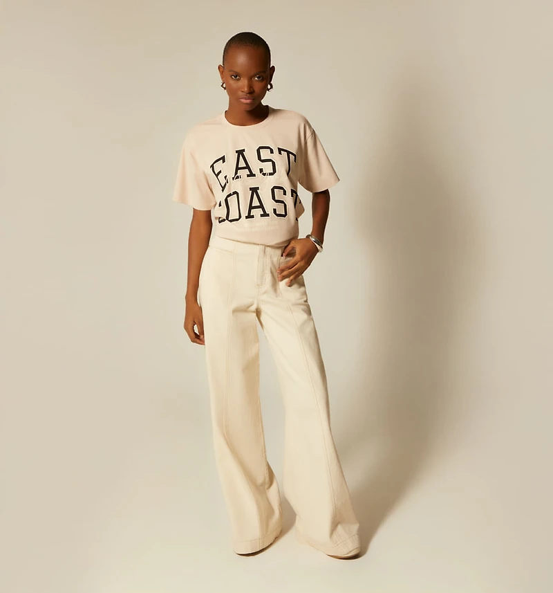 SEQUIN PRINT T-SHIRT