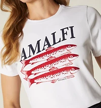 T-SHIRT SEQUIN PRINT