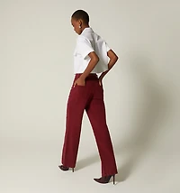 STRAIGHT HIGH-WAIST JEANS 5 POCKETS COLORS