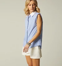 WOMEN'S SLEEVELESS BLOUSE