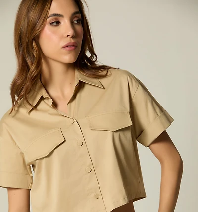 BOXY SHIRT BLOUSE