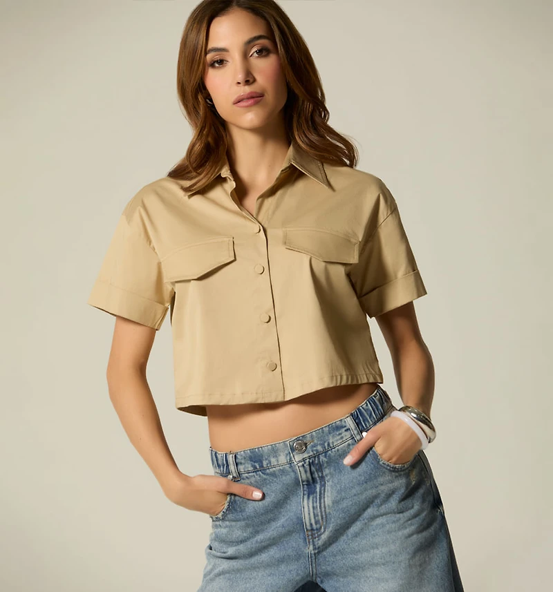 BOXY SHIRT BLOUSE