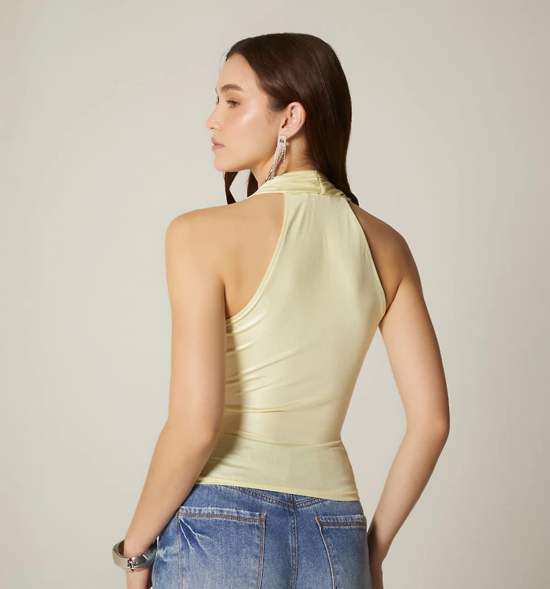 CROSS FRONT BLOUSE