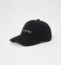 TEDDY CAP WITH LUREX EMBROIDERY