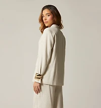 WOMEN'S TWO-BUTTON BLAZER