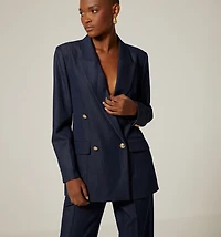 LONG SLEEVE BLAZER FOUR BUTTONS