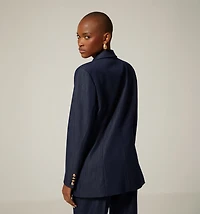 LONG SLEEVE BLAZER FOUR BUTTONS