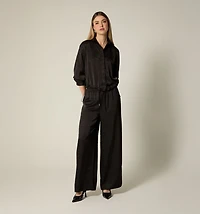 LONG SLEEVE BLOUSE WITH HOT FIX