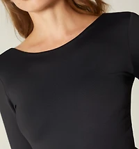 LONG SLEEVE BODY WITH BACK NECKLINE