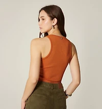 BASIC SLEEVELESS BLOUSE