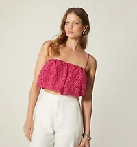 GLOBE TIE BLOUSE