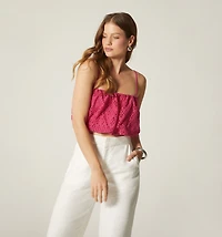 GLOBE TIE BLOUSE