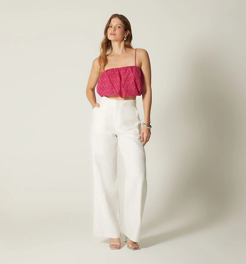 GLOBE TIE BLOUSE