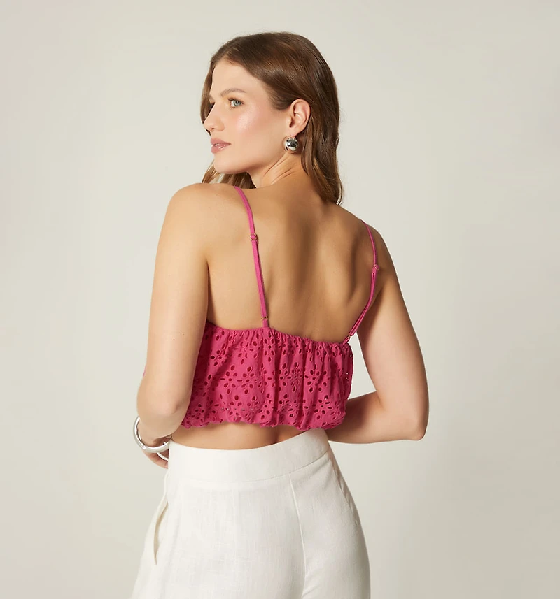 GLOBE TIE BLOUSE