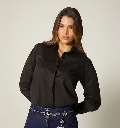 OVERSIZED LONG SLEEVE SHIRT