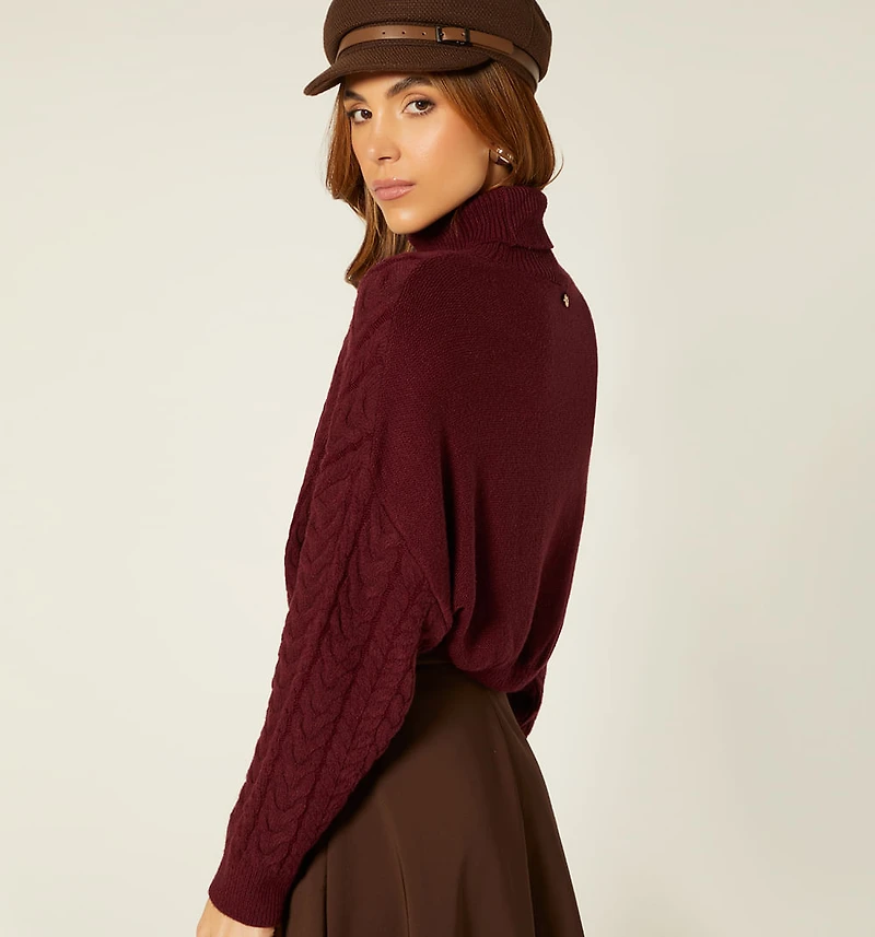 Turtleneck Knitted Sweater