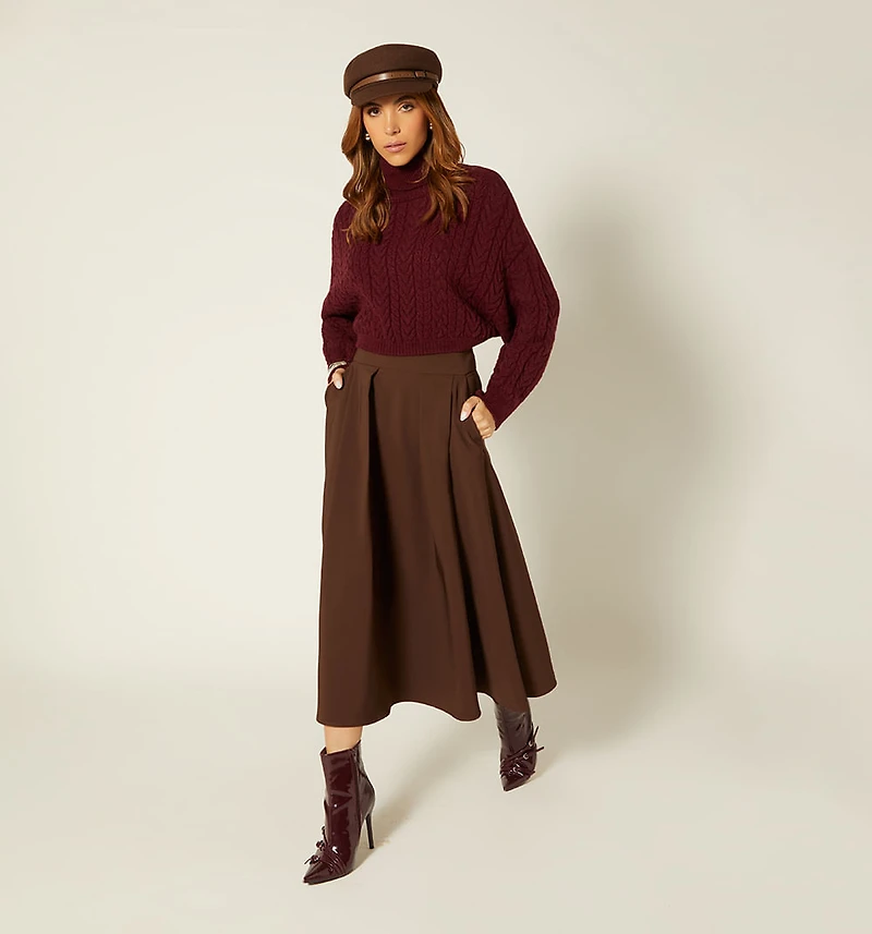 Turtleneck Knitted Sweater