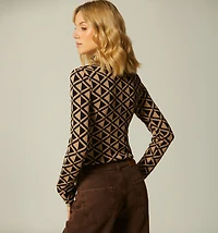 HIGH NECK SWEATER WITH ZIPPER
