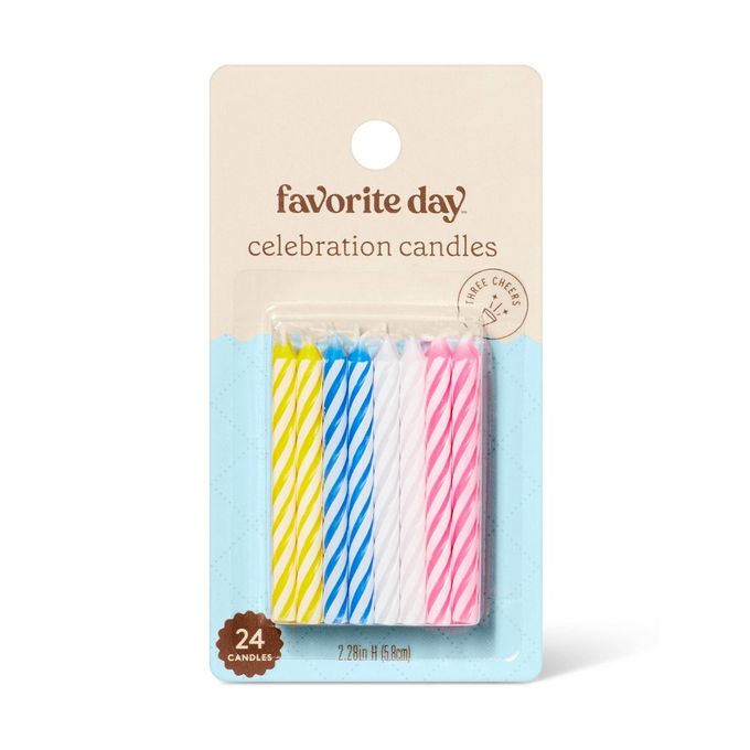 Celebration Candles - 24ct - Favorite Day