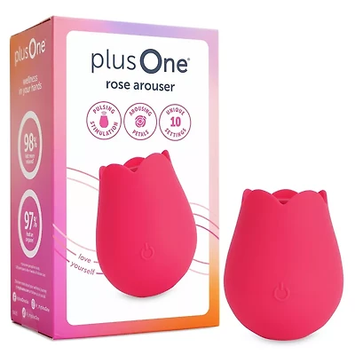 PlusOne Waterproof and Rechargeable Dual Rabbit Vibrator