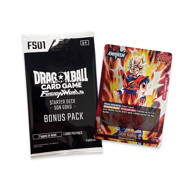 dragon ball super card game starter box Amazon.com: Dragon Ball Super TCG: Fusion World Starter Deck: Son Goku :  Toys & Games main image 1
