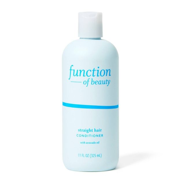 Function of Beauty Straight Hair Conditioner Base with Avocado Oil - 11 fl oz