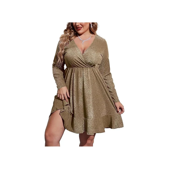 mock neck long sleeve pleated waist tiered ruffle mini dress Mock Neck Long Sleeve Pleated Waist Tiered Ruffle Mini Dress
