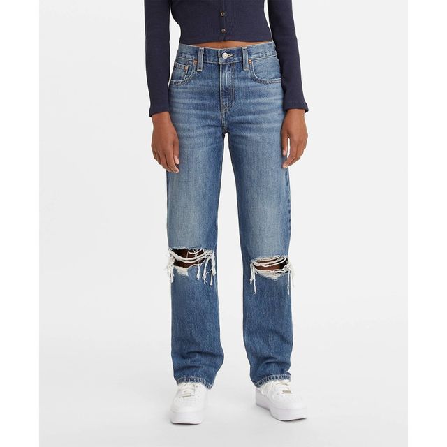 Levi's Levis Womens Plus Size High-Rise Wedgie Straight Cropped Jeans |  Connecticut Post Mall