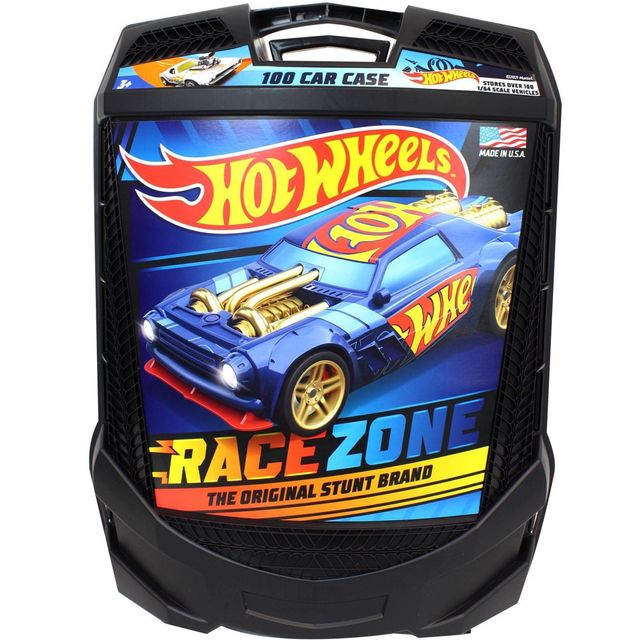 Hot Wheels 100 Car Case, toy vehicles and vehicle playsets