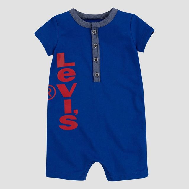 Levi's Levis Baby Boys Chambray Henley Coveralls | Connecticut Post Mall