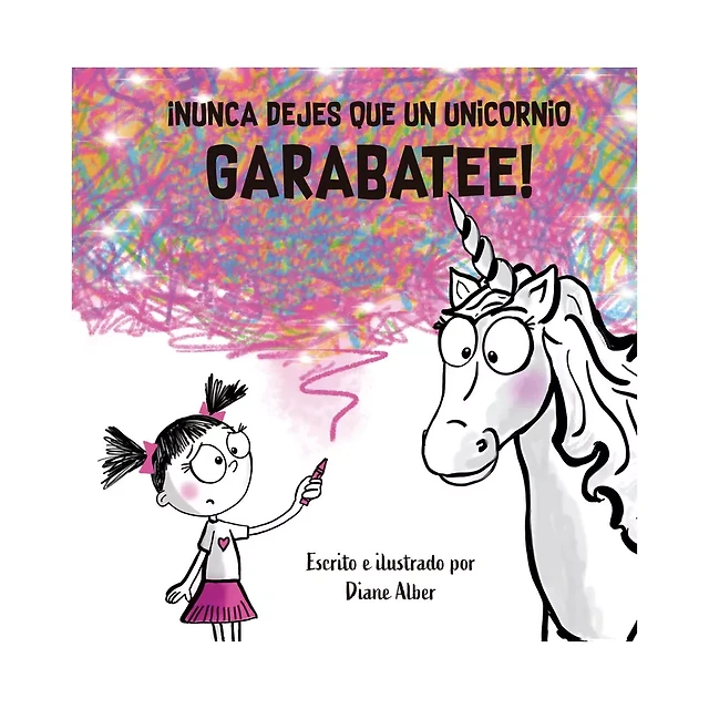 Never Let A Unicorn Scribble! By Diane Alber – Very Good Condition Paperback (ISBN 9781732934672)