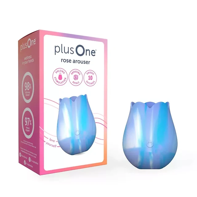PlusOne Waterproof and Rechargeable Mini Vibrator