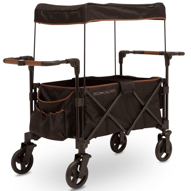 Delta Children Hercules Stroller Wagon - Black | Connecticut Post Mall