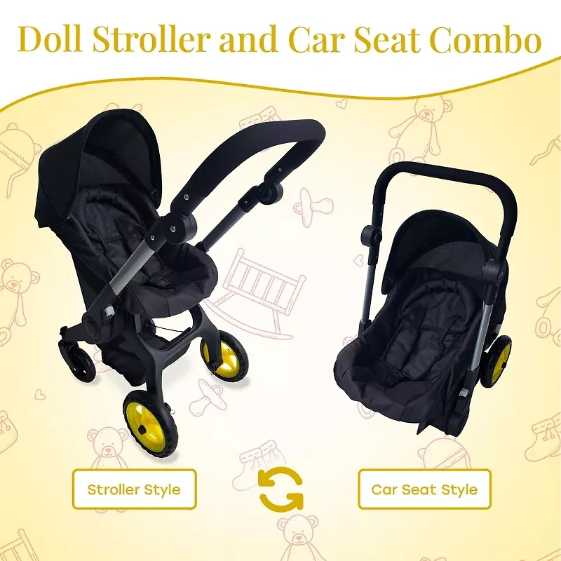 double stroller with car seats for twins PEG City Loop Twin Stroller + Primo Viaggio Urban Mobility Baseless In –  Albee Baby main image 0