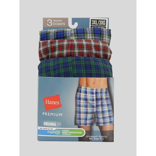 Tall Woven Boxers 3pk 