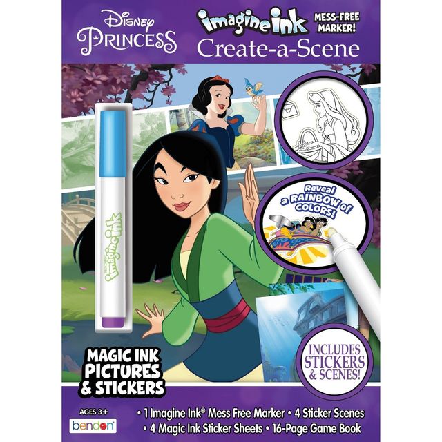 Disney Princess Imagine Ink Sticker Scenes