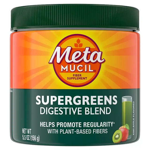 metamucil glp-1 4-in-1 Psyllium Husk Friendly Fiber Supplement, Sugar-Free, 180 teaspoons, Orange Flavored, Daily Fiber Powder for Digestive Health, made with Plant-Based Psyllium Husk Fiber : Health & Household and connective tissue Metamucil Digestive Health Fiber +