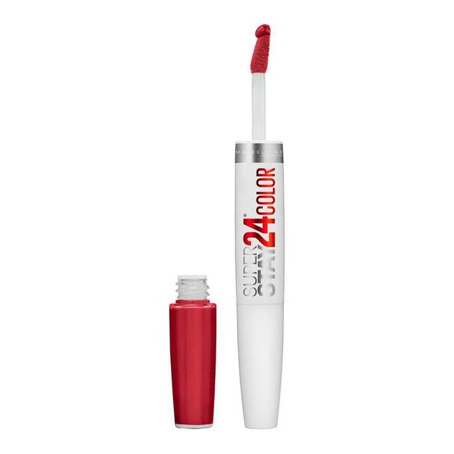 Maybelline Super Stay 24 2-Step Long Lasting Liquid Lipstick - Keep Up The Flame - 0.14 fl oz