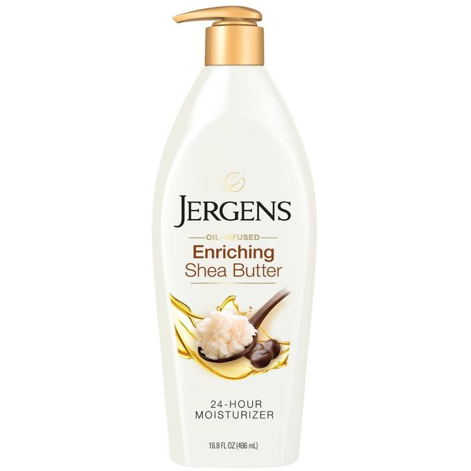 Jergens Enriching Shea Butter Hand and Body Lotion For Dry Skin, Dermatologist Tested