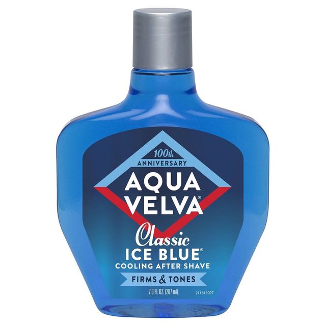 Aqua Velva Classic Ice Blue Cooling Aftershave - 7 fl oz