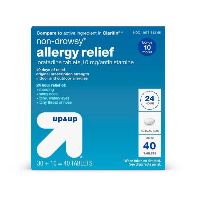 Loratadine Allergy Relief Tablets - 30ct - up & up