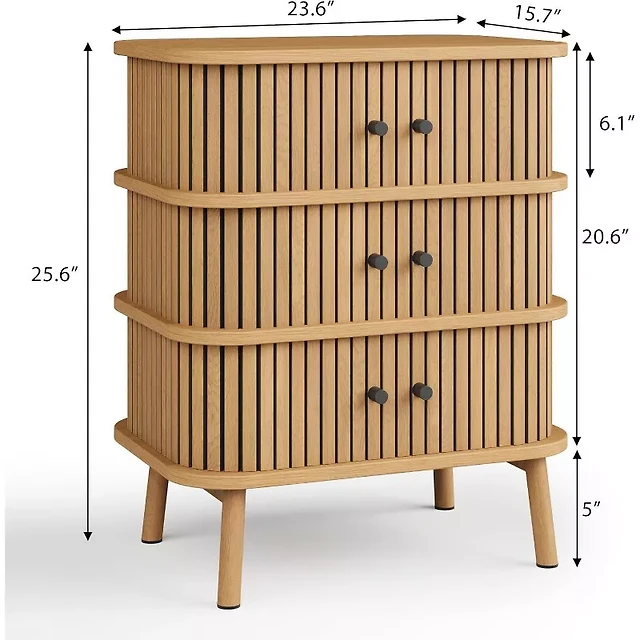 classic mid century modern 4 drawer dresser saracina home Saracina Home - Brandclub - Stiva Classic Mid-Century Modern Horizontal 6 Drawer  Dresser