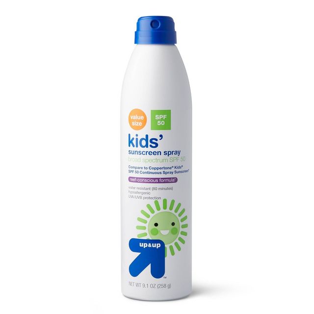 Kids Sunscreen Spray - SPF 50 - 9.1oz - up & up