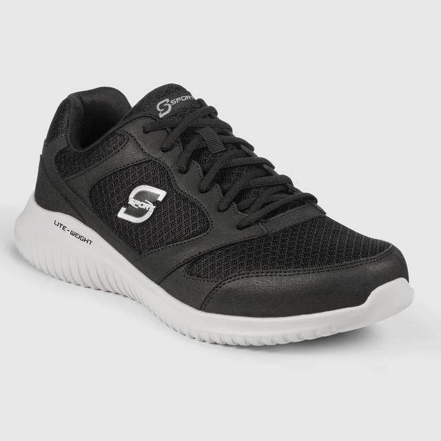 S Sport By Skechers Mens Keafer Wide Width Fit Athletic Sneakers